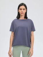 Millennia Round Neck Short Sleeve Active T-Shirt