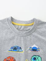 Children's Camping Adventure Graphic Tee