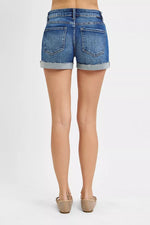 RISEN Low Rise Cuffed Shorts