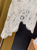 Crochet Sleeveless Tank and Skirt Set