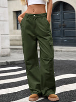Wide Leg Cargo Jeans