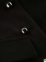 Stand Collar Button-Down Vest Coat