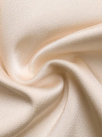 Satin Twist-Front Top and Wide-Leg Pants Set