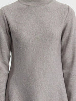 Mock Neck Long Sleeve Sweater