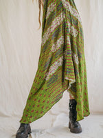 Backless Printed Halter Neck Maxi Dress