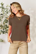 Basic Bae Full Size Round Neck Short Sleeve T-Shirt Plus Size