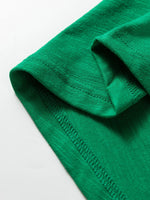Solid Color Button V Neck Long Sleeve Top