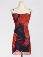 Cowl Neck Cami Mini Dress