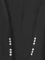 Single-Button Long Sleeve Blazer
