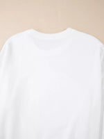 Halloween Pumpkin Patched Pattern Long Sleeve Sweatshirt