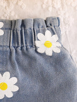 Children's Daisy Print Cami and Denim Shorts Set