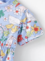 Children's Farm Animal Print Dress