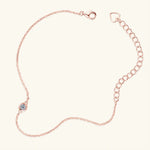 Inlaid Moissanite 925 Sterling Silver Bracelet