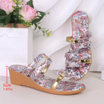 Open Toe Wedge Sandals