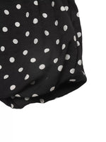Polka Dot Ruffle Hem Spaghetti Strap Dress