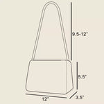 Fame Denim Belt Accent Shoulder Bag