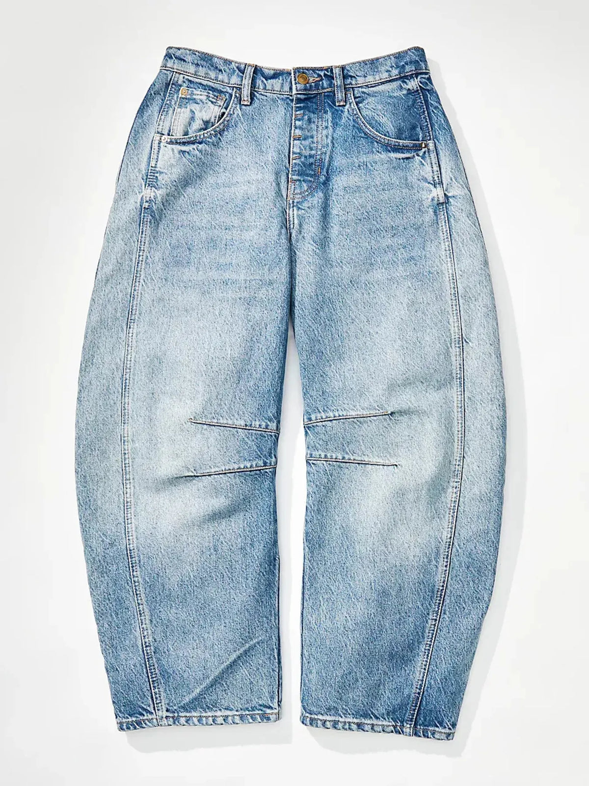 Wide Leg Relaxed Fit Jeans
