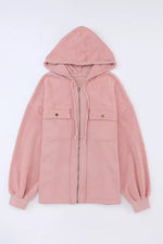 Casual Zip Up Jacket with Pockets