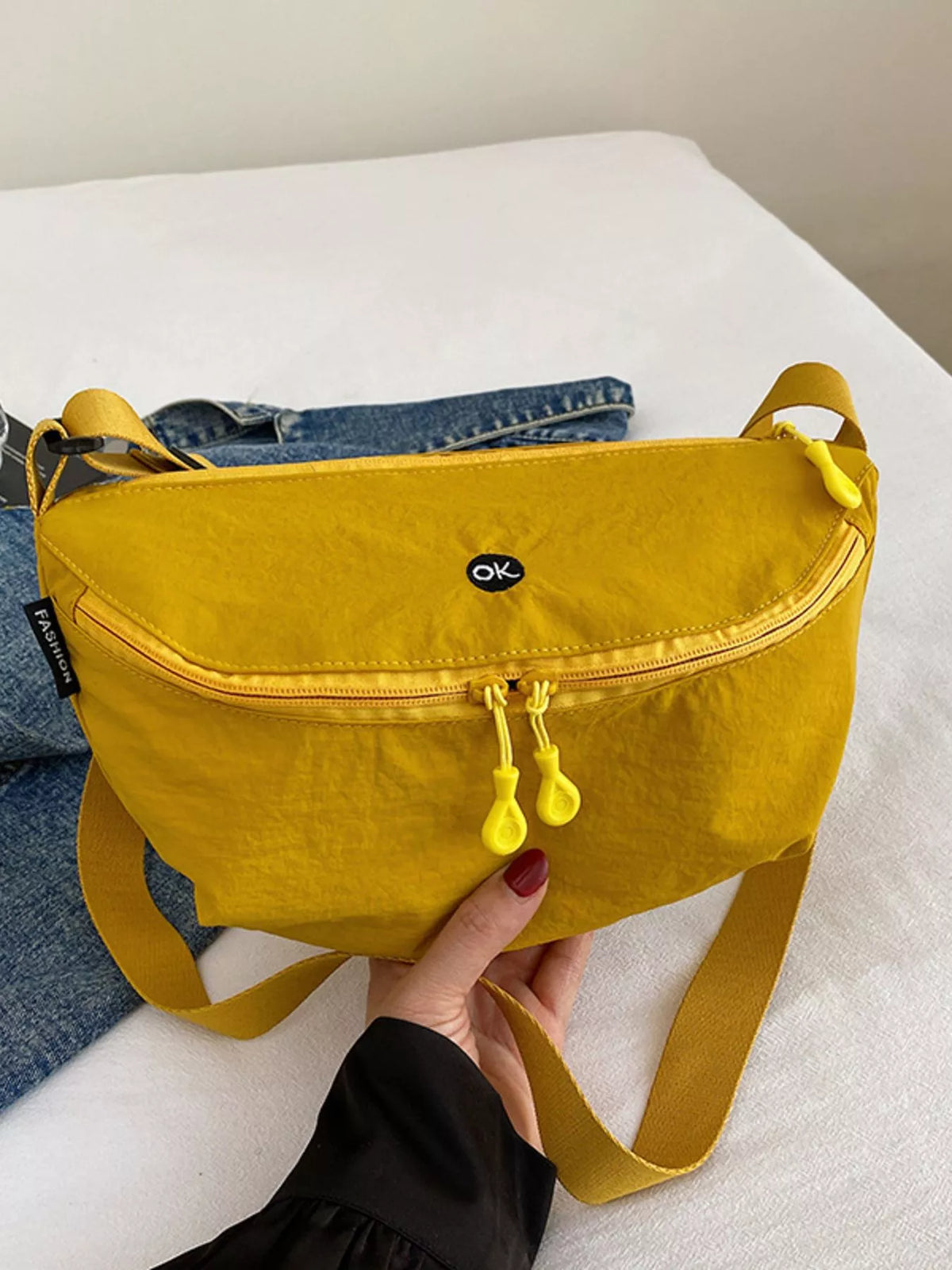 Lightweight Canvas Sling Bag