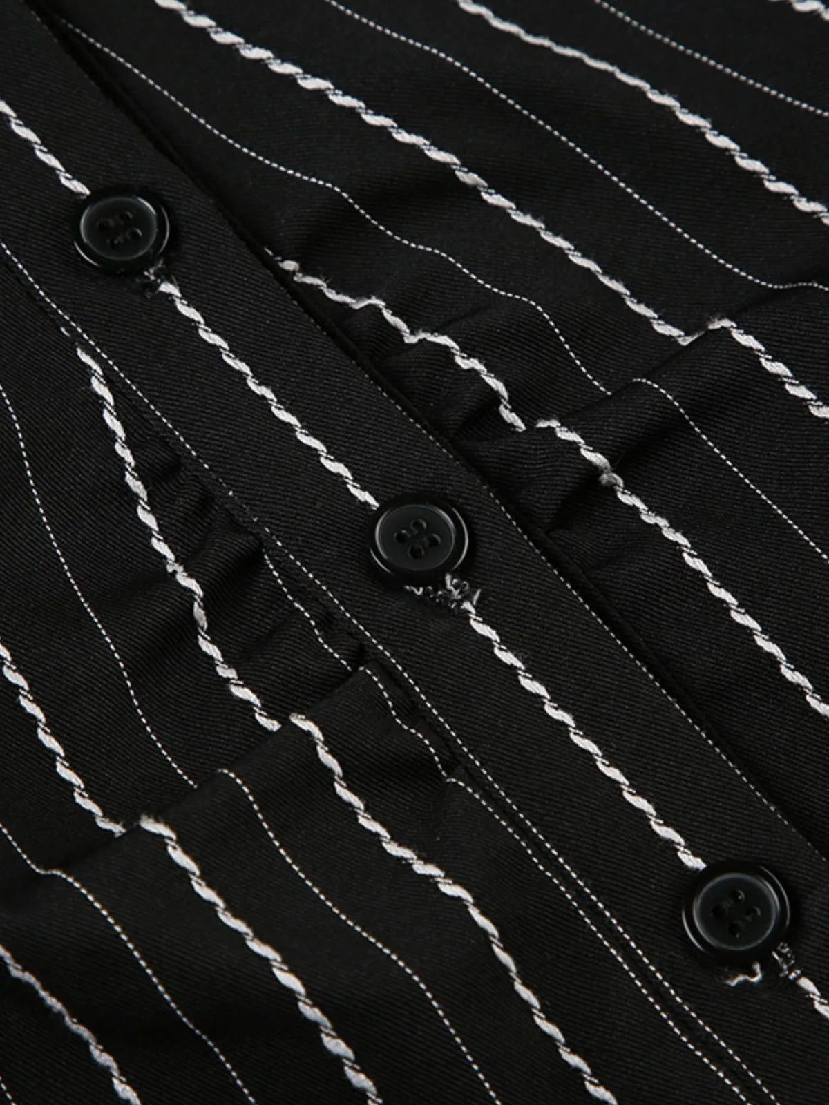 Striped Button-Down Collared Neck Shirt