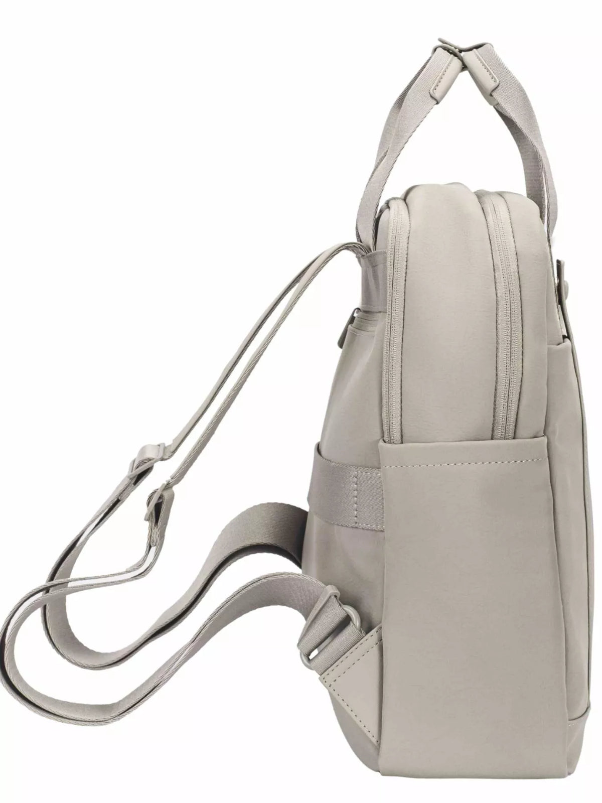 David Jones Canvas Backpack Bag with Dual Handle