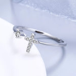 Adjustable Open Cross Ring