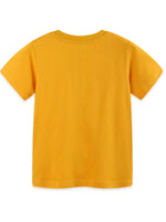 Children's Leopard Print Short Sleeve T-Shirt