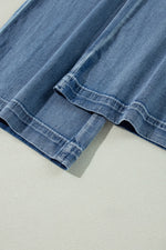 High-Waisted Wide-Leg Jeans