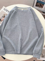 Crew Neck Long Sleeve Sweatshirt