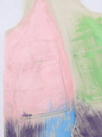Colorful Wide Leg Overalls