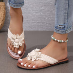 Flower Toe Post Sandals