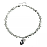 Silver-Plated Minimalist Pendant Necklace