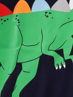 Children's Dinosaur Graphic Short Sleeve T-Shirt