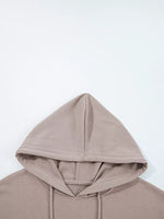 Colorblock Patchwork Baggy Hoodie