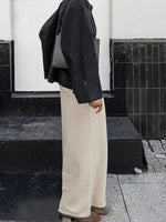 Slit Midi Skirt