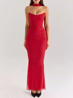 Tube Top and Maxi Skirt Set
