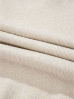 Flower Stitching Mock Neck Sweater