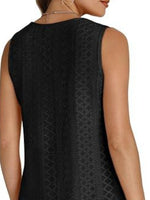 Eyelet V-Neck Tank
