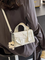 Denim Patchwork Crossbody Bag