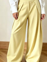 High-Waisted Wide-Leg Pants