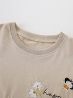 Children's Ruffled Round Neck Tee and Shorts