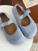 Round Toe Flat Slip-Ons