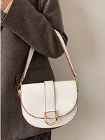 Buckle Flap Crossbody Bag