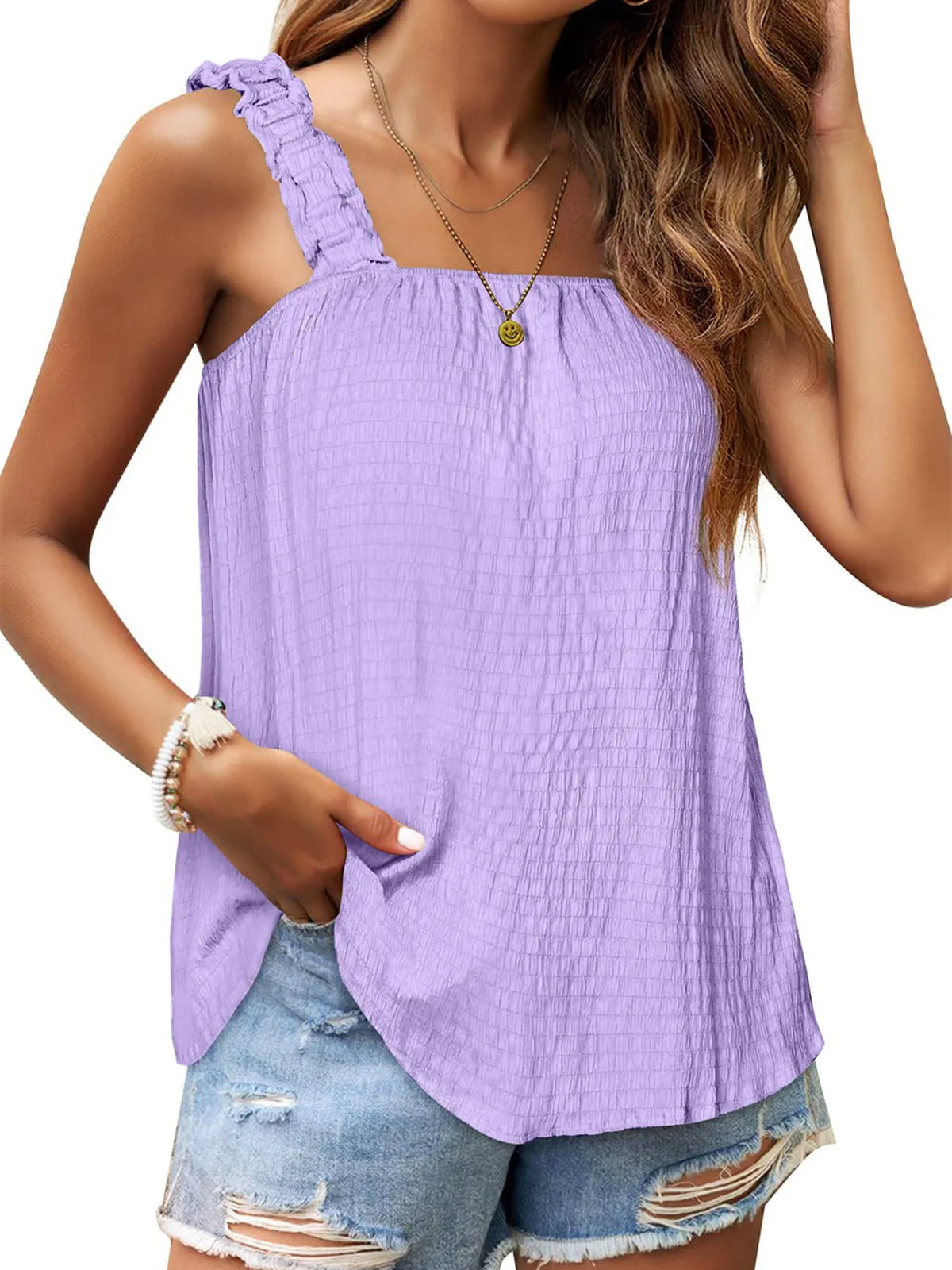 Square Neck Tank Top