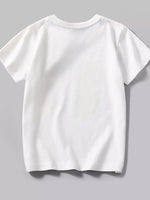 Children's Excavator Graphic Round Neck Tee