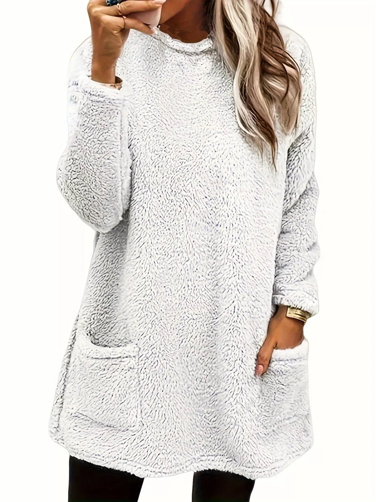 Fleece Long Sleeve Sweatshirt