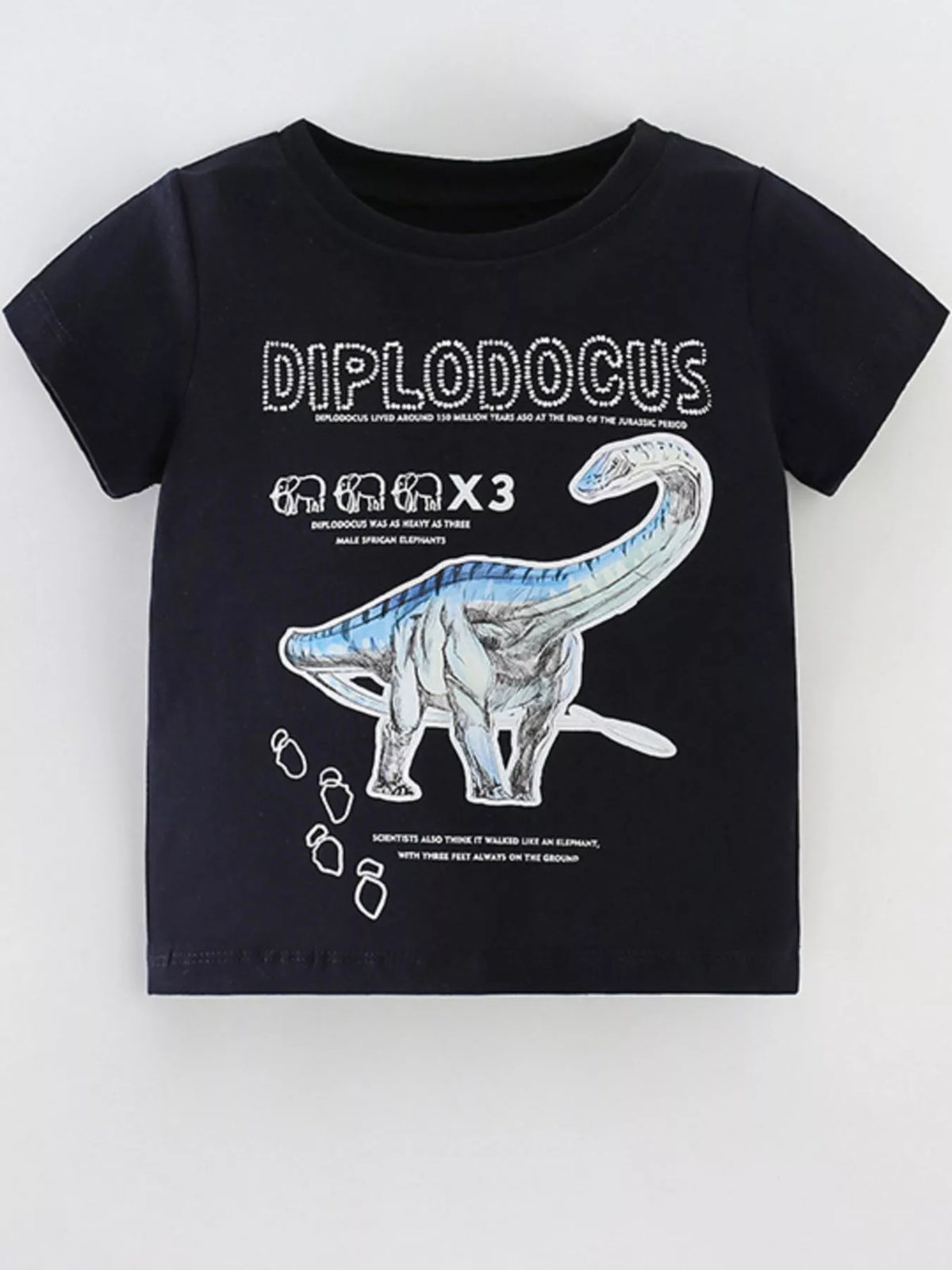 Children's Dinosaur Short Sleeve T-Shirt