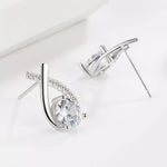 1 Carat 925 Sterling Silver Moissanite Earrings