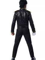 Children's Halloween Sequin Performance Costume Set