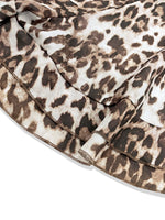 Leopard Sleeveless Top and Skort Set